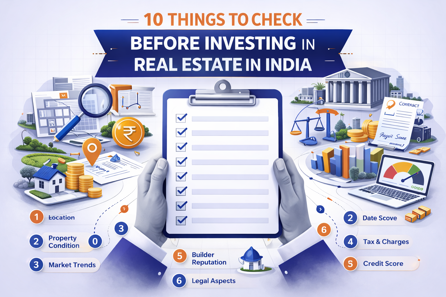10 Things to Check Before Investing in Real Estate in India post image